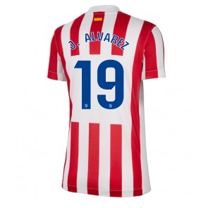 Atletico Madrid Julian Alvarez #19 Dámské Domácí Dres 2025-26 Krátký Rukáv